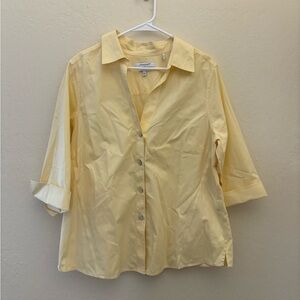 Foxcroft Button Down Top